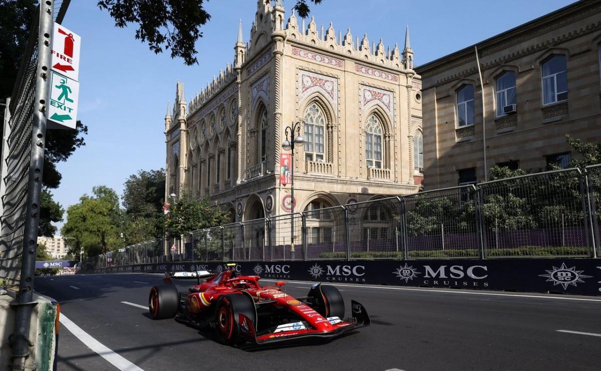 FOTO: Leclerc es el rey de la Qualy en Bakú, lleva cuatro seguidas