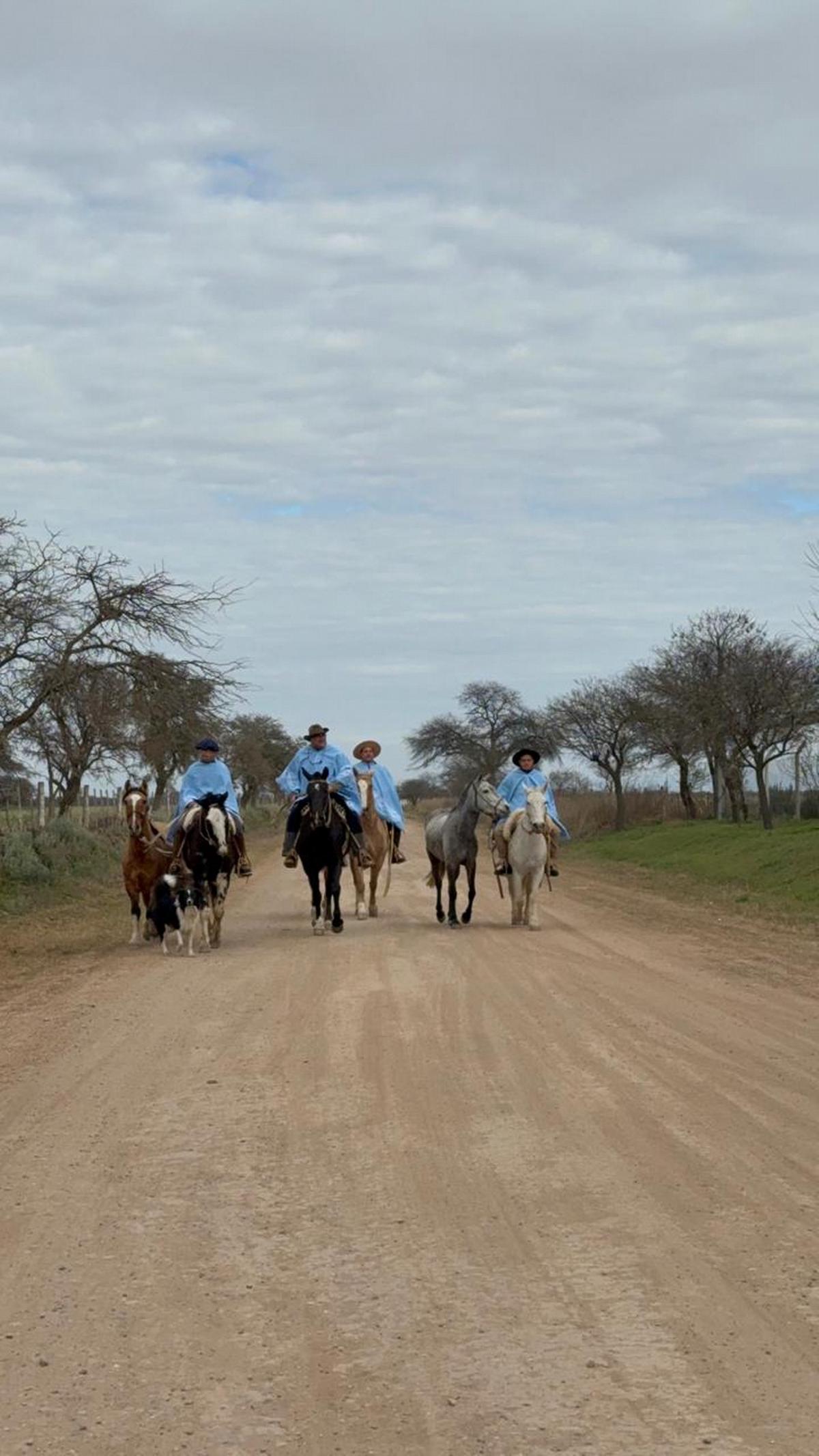 Valores: una cabalgata educativa lleva el legado de San Martín por el interior de Córdoba