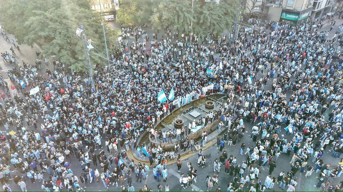 El Patio Olmos, epicentro de los festejos en Córdoba.
