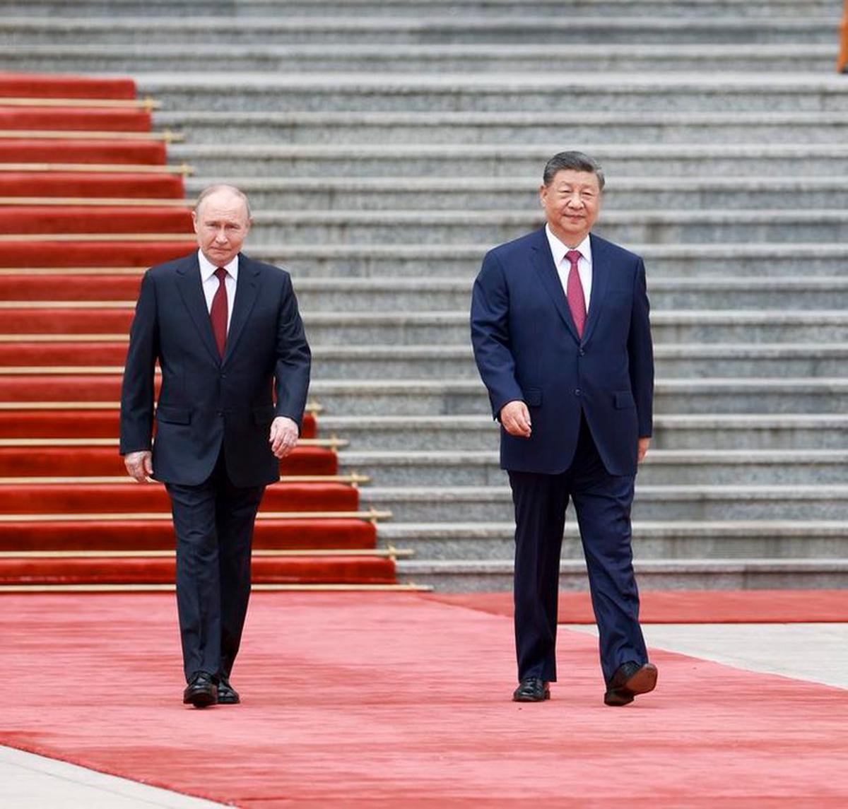 Vladimir Putin y Xi Jinping