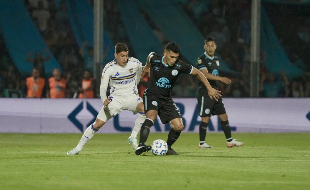 FOTO: Belgrano recibe a Boca en Alberdi.