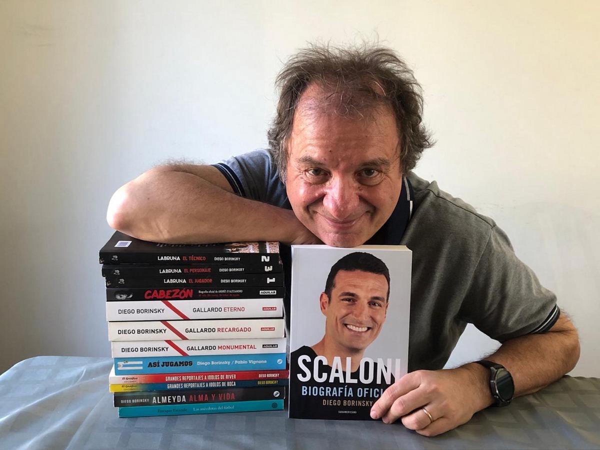 Diego Borinsky, periodista de Cadena 3 y autor de la biografía de Scaloni.