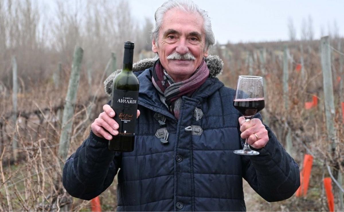 Enrique Rohde tenía 58 años cuando apostó por un sueño. (Gentileza Diario Río Negro)