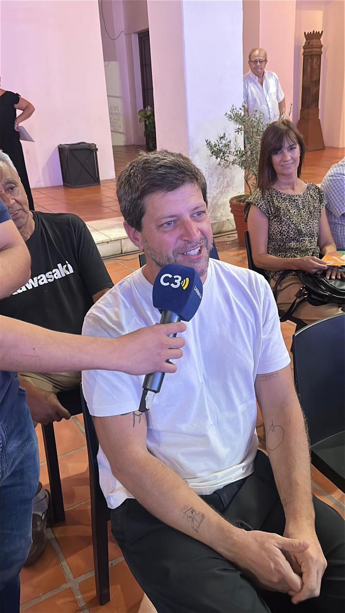 El estreno del programa de Chema Forte, en el Cabildo de Córdoba.