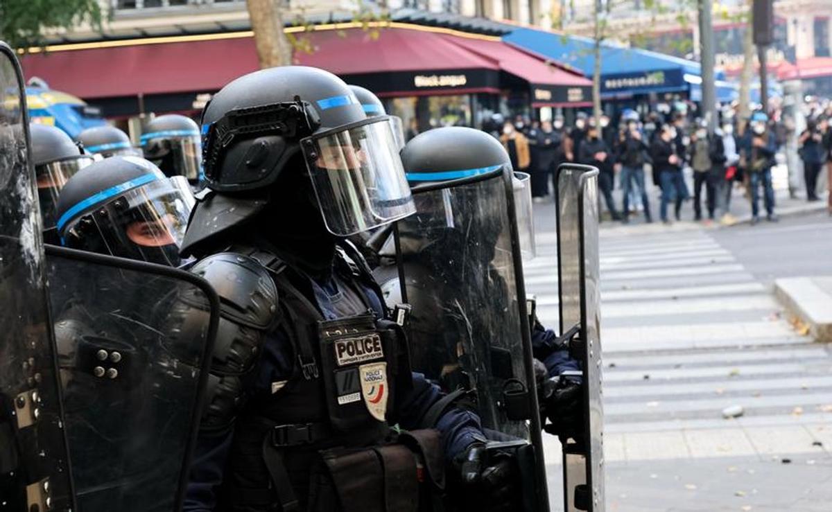 Protestas en Francia.