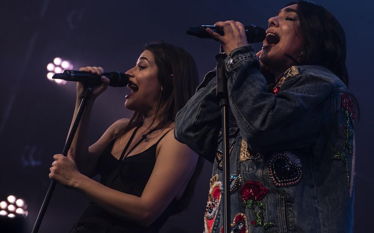 FOTO: Ängela Leiva la rompió en su primer Quality Arena con lleno total y a puro cuarteto