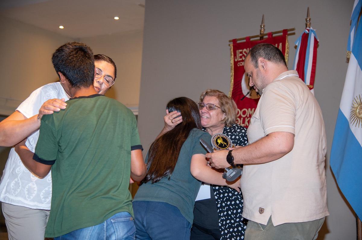 El Festival de Doma y Folklore reconoció a alumnos destacados.