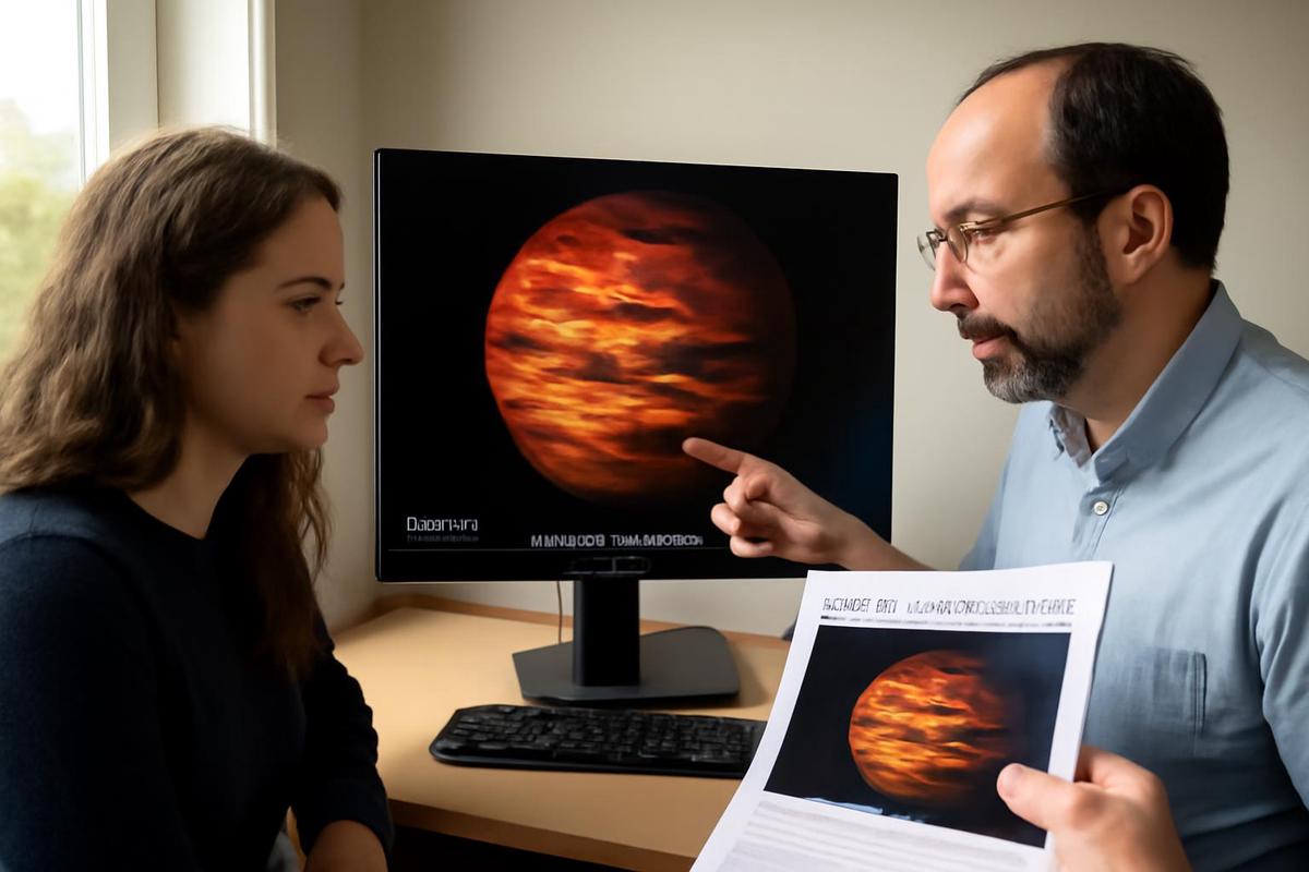 Investigadores mapean el 'clima' de una enana marrón cercana con gran detalle