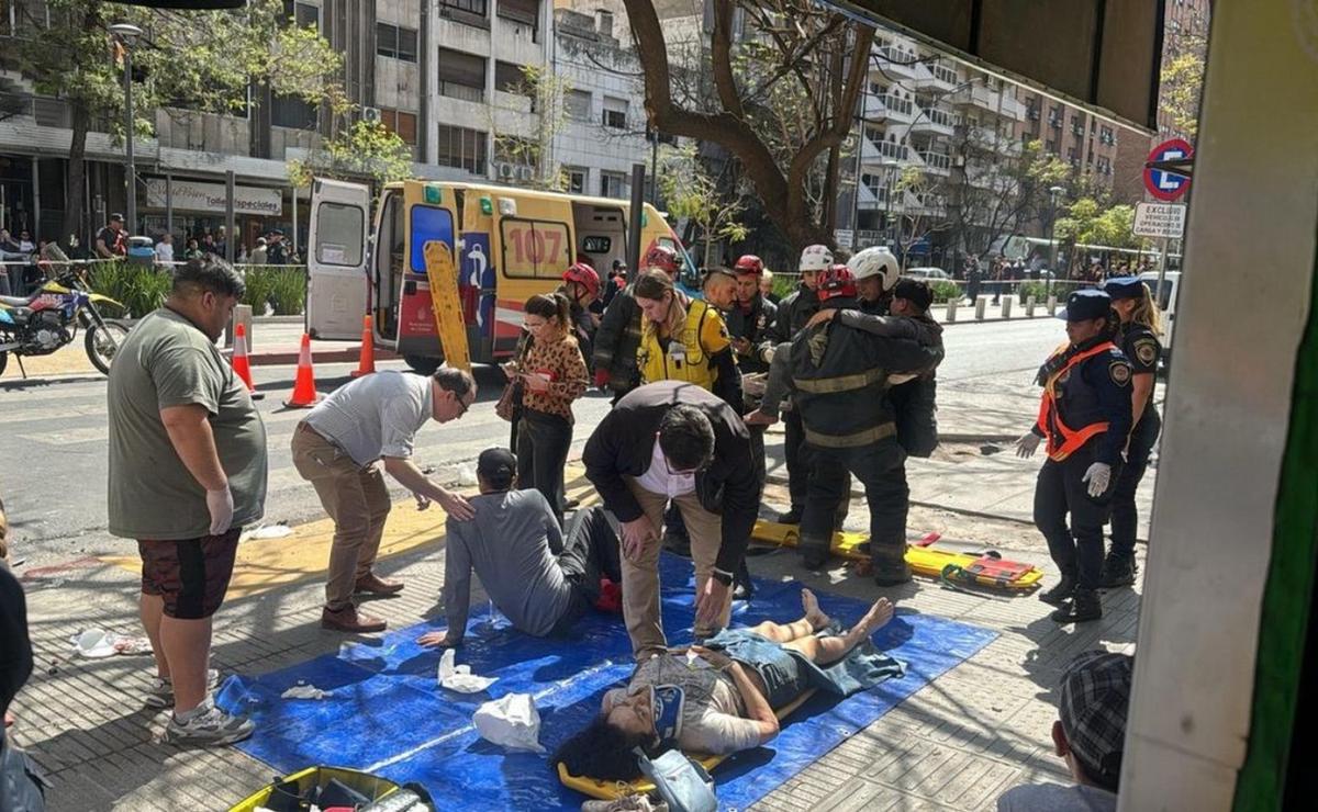 FOTO: El relato del estudiante que socorrió a la mujer lesionada en el choque múltiple.