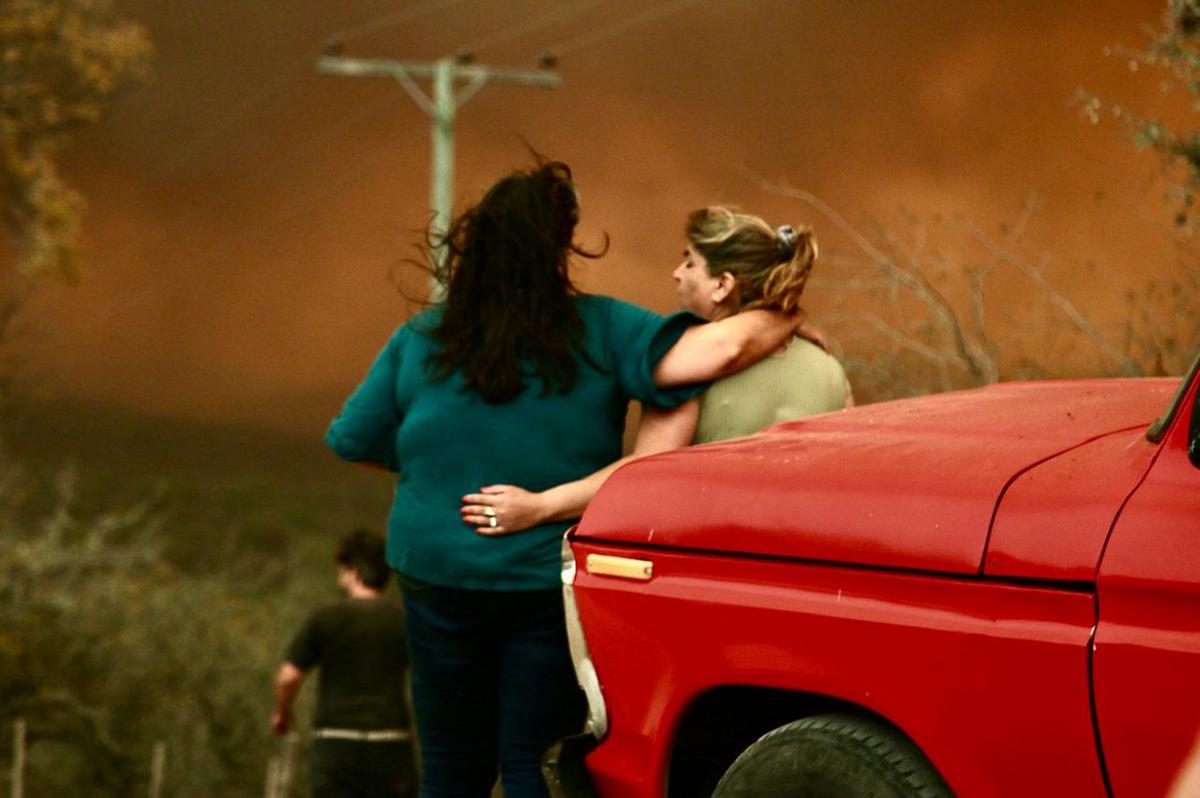 FOTO: Los incendios en Córdoba, descontrolados (Foto: Daniel Cáceres).