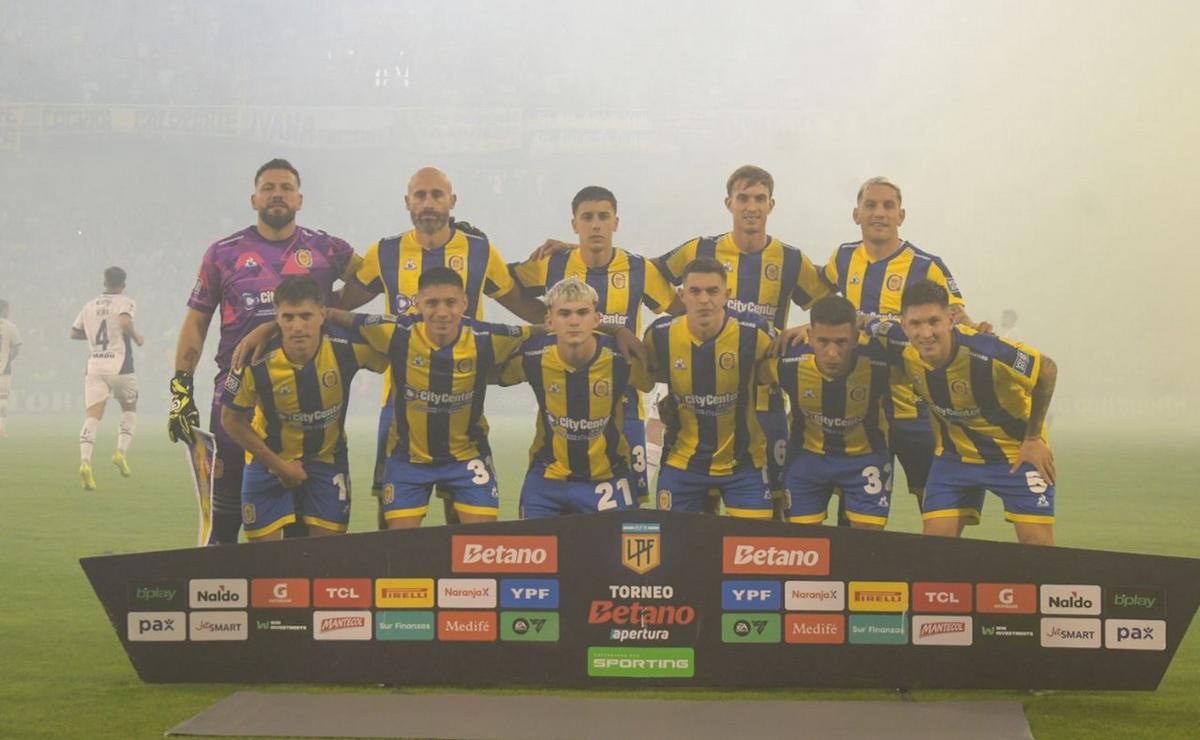 FOTO: Rosario Central vs. Independiente. Torneo Apertura 2025.