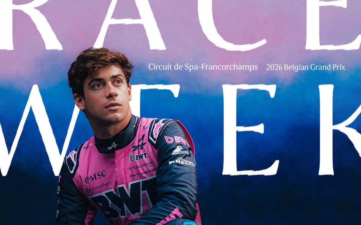 Colapinto vuelve a Spa con Alpine este fin de semana, junto Varrone y Colnaghi