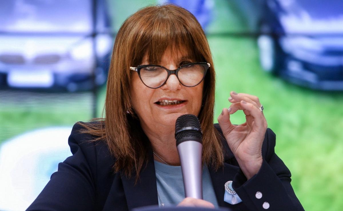 FOTO: Patricia Bullrich, ministra de Seguridad de La Nación (Foto: Noticias Argentinas).