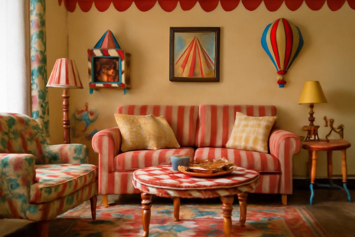 El Circus-core se perfila como la tendencia decorativa para 2026