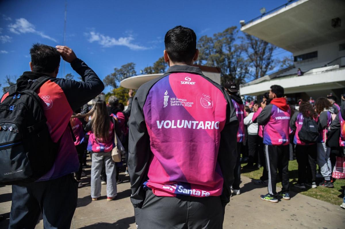 Los voluntarios, el corazón de los Juegos Suramericanos.