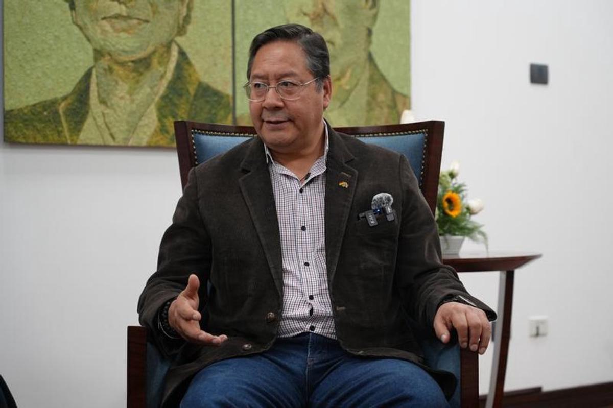 Luis Arce, ex presidente de Bolivia.