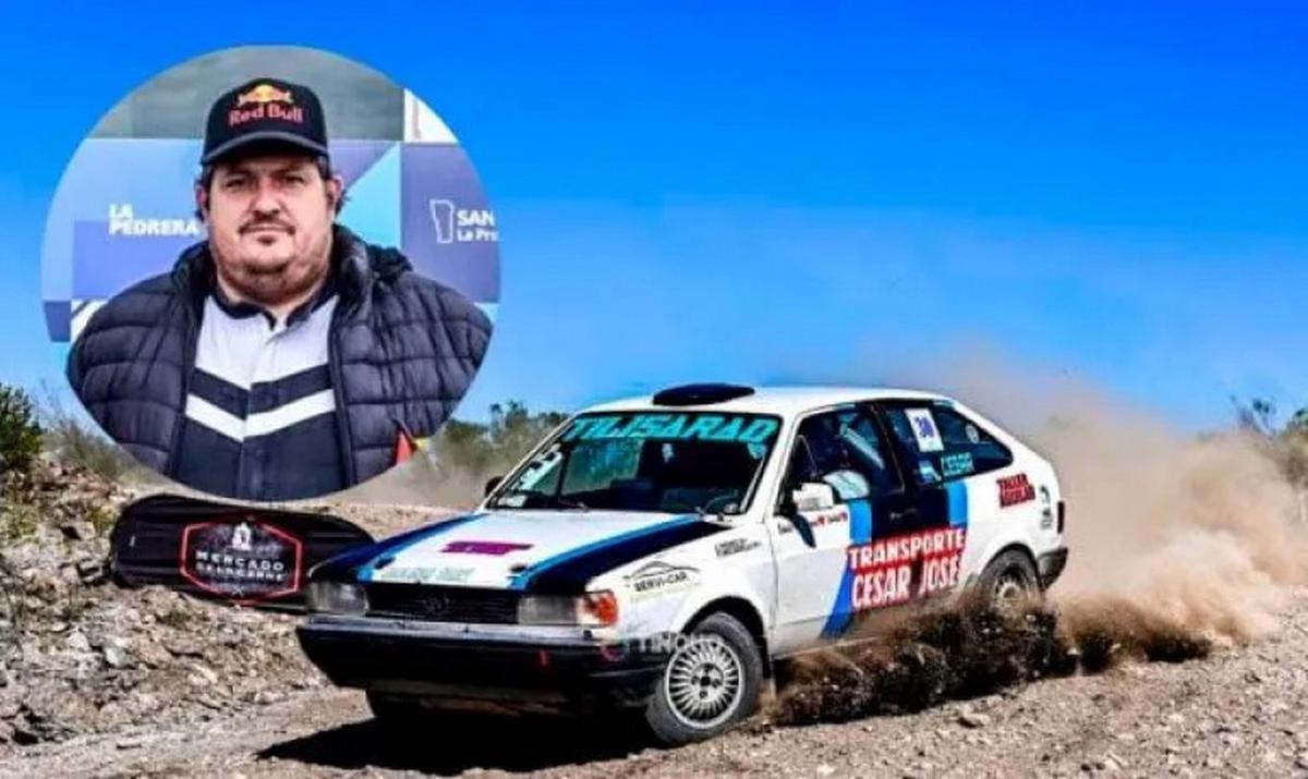 César Pérez murió en plena competencia.