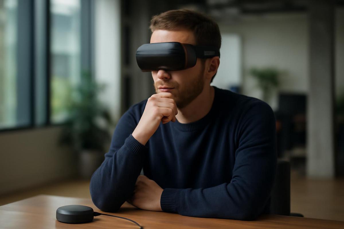 Gafas de realidad mixta de Meta