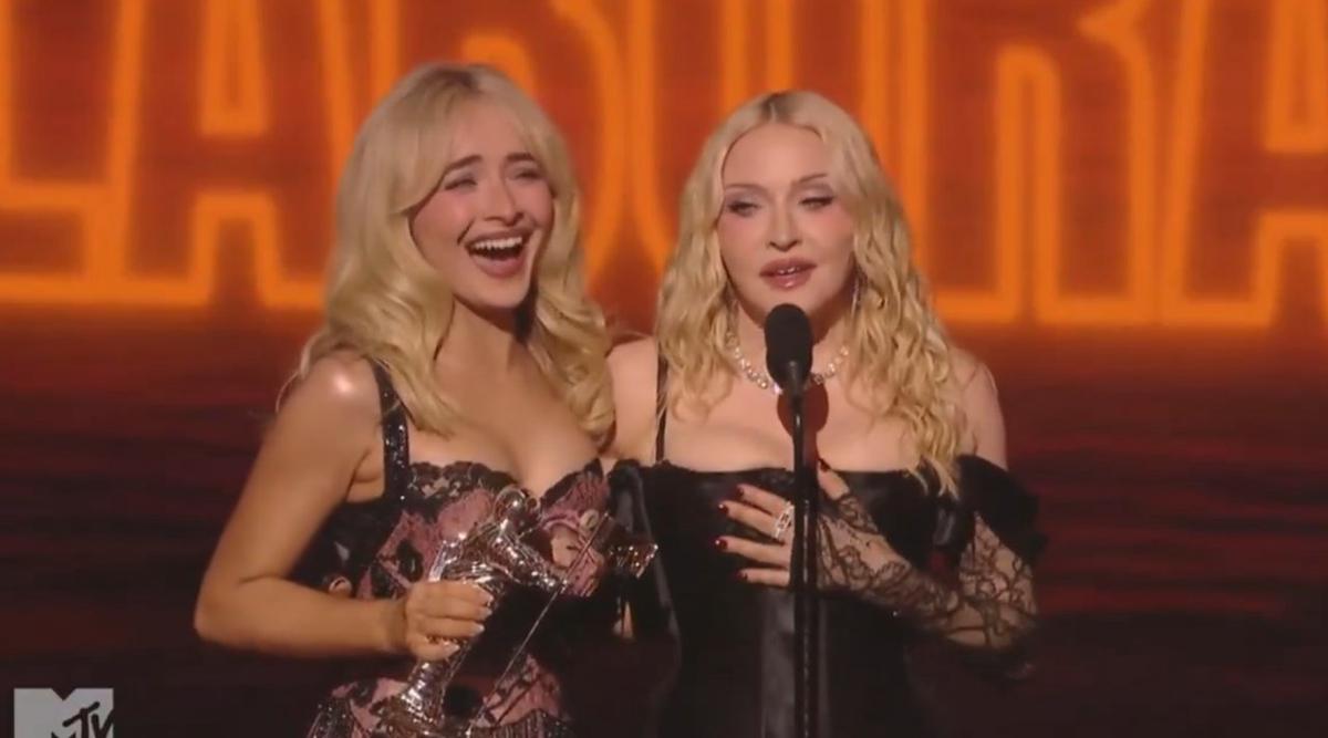 Sabrina Carpenter y Madonna.