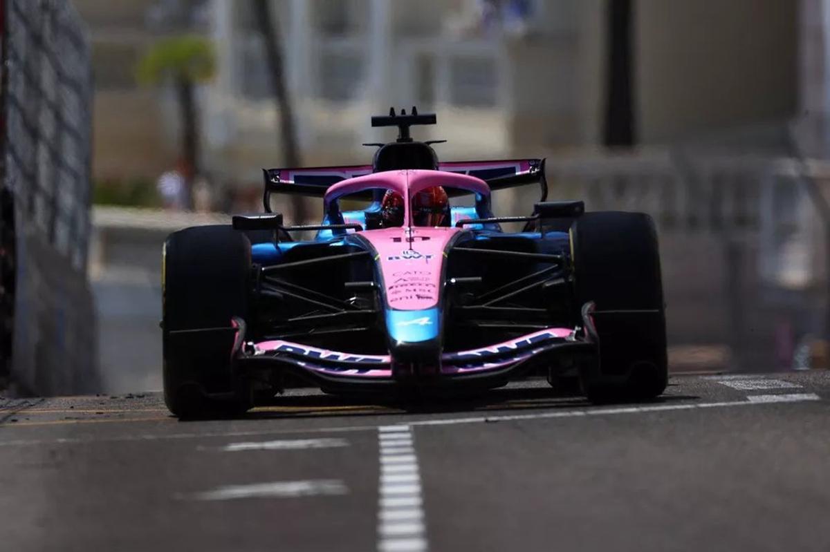 Gasly durante el GP de Mónaco.
