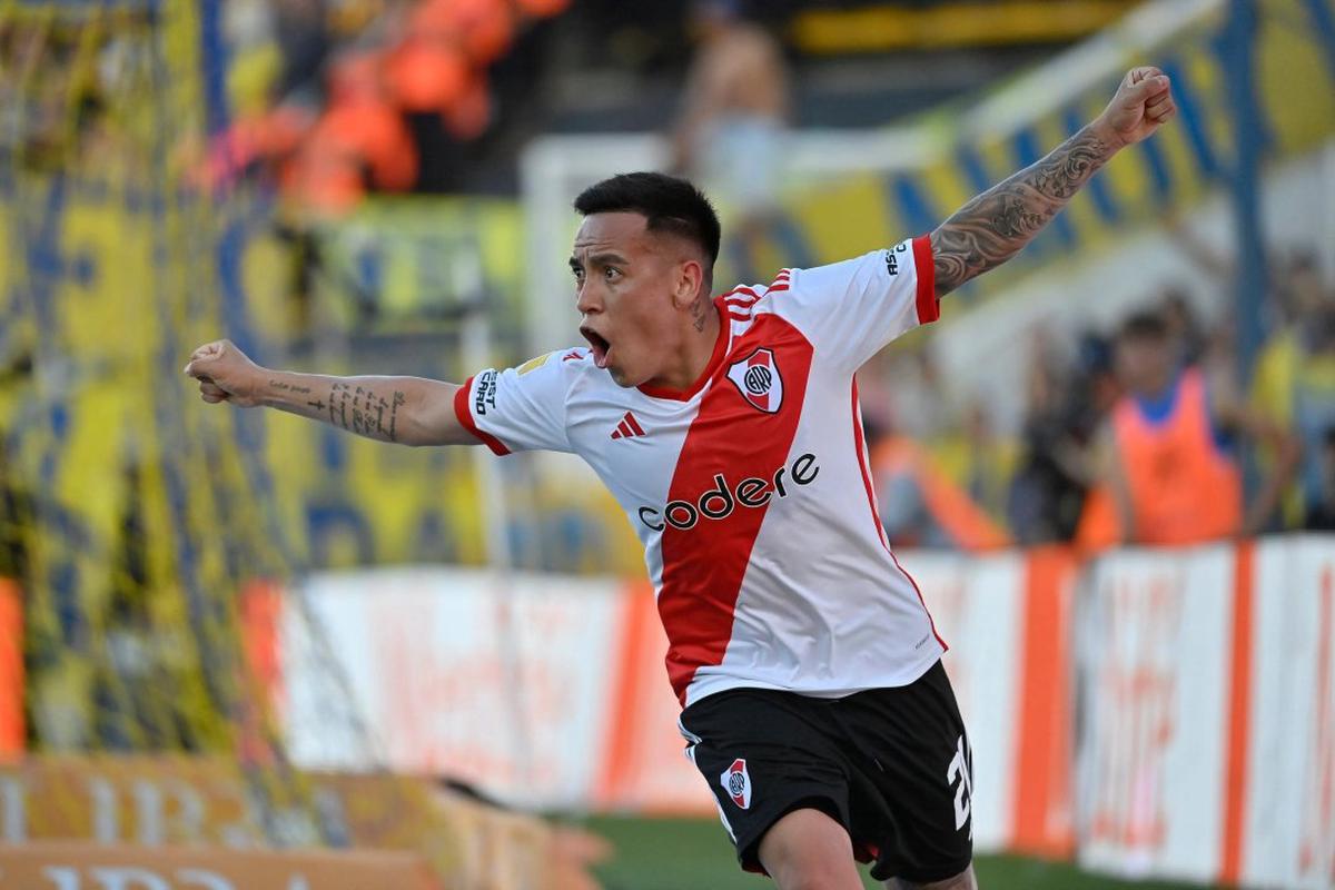 Esequiel Barco estuvo en River entre 2022 y 2024.