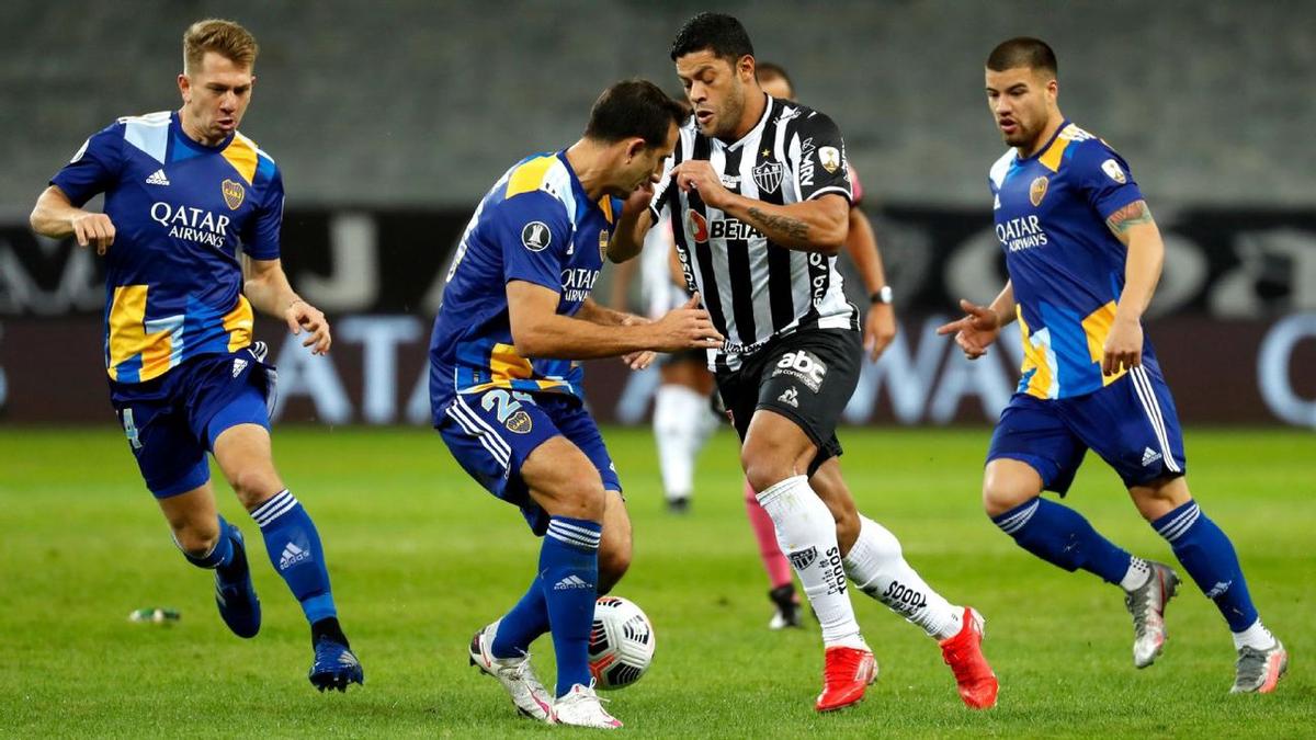 Atlético Mineiro vs. Boca.