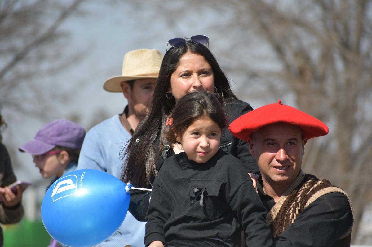 FOTO: Para toda la familia. Nadie se quedó afuera. 