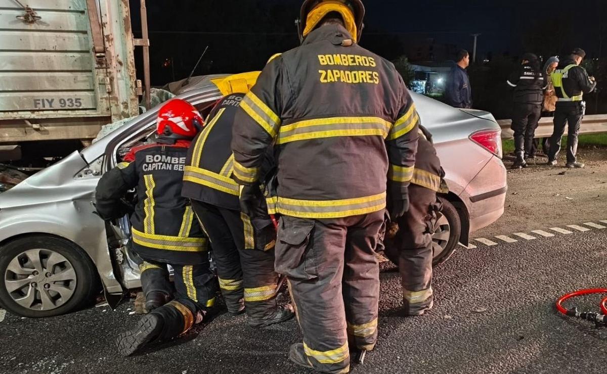 El impacto ocurrió a la altura de Granadero Baigorria.