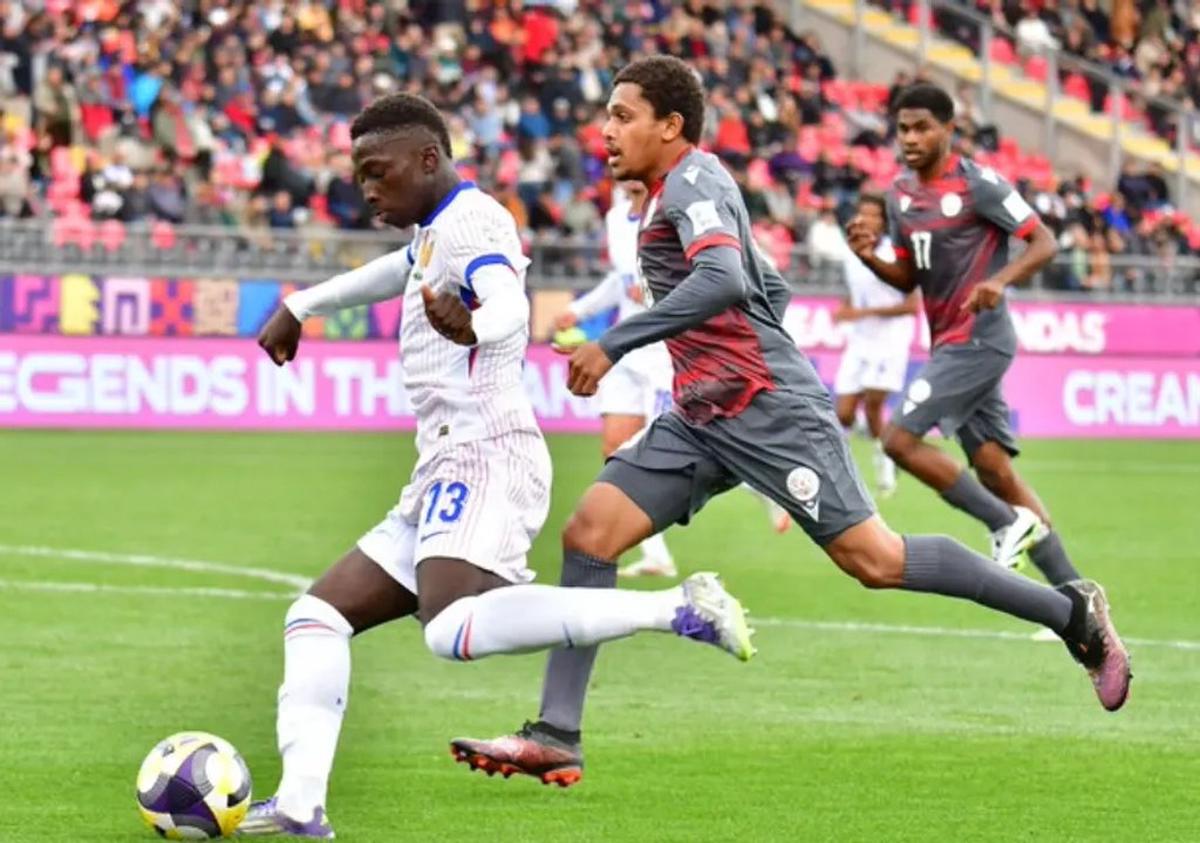 Francia no tuvo piedad ante Nueva Caledonia.