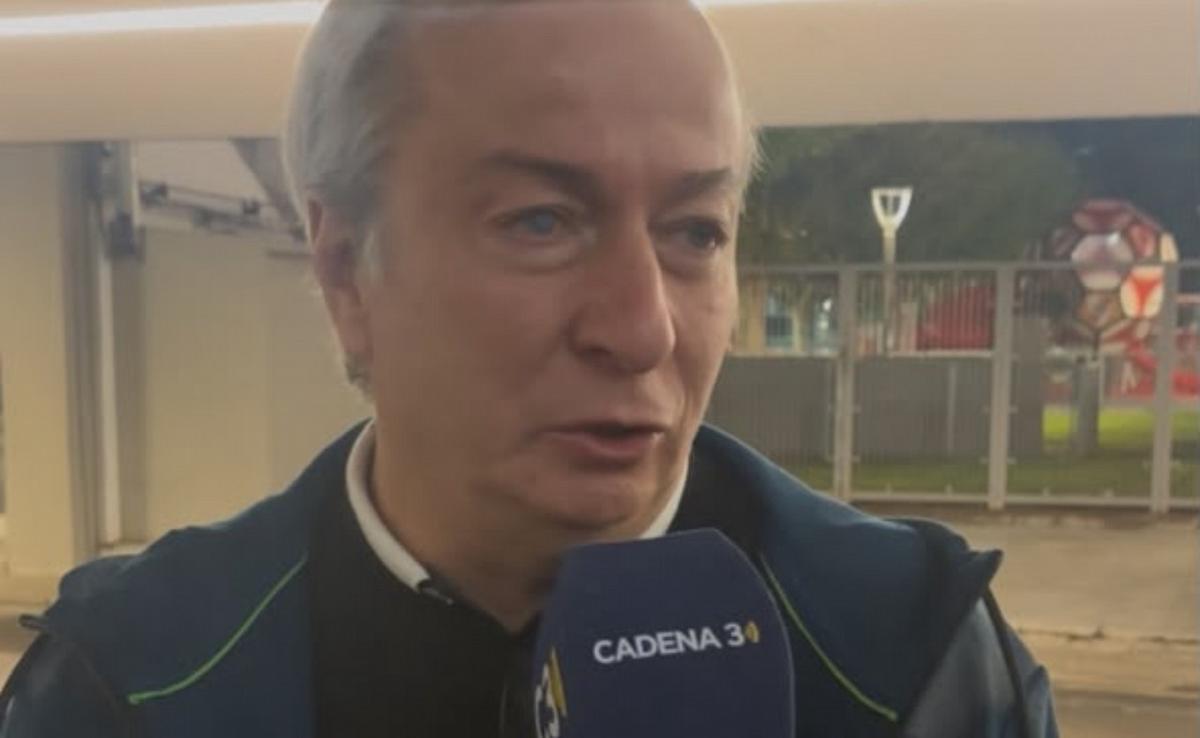 Berlanga, presidente de Vélez: "Soulé debería tener un castigo ejemplificador".