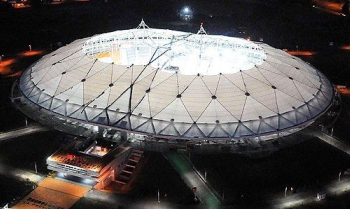 El estadio Único de La Plata.