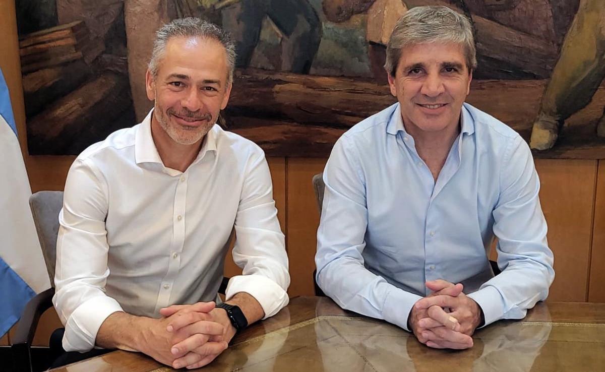 Alejandro Lew será el nuevo secretario de Finanzas. (Foto: @LuisCaputoAR)