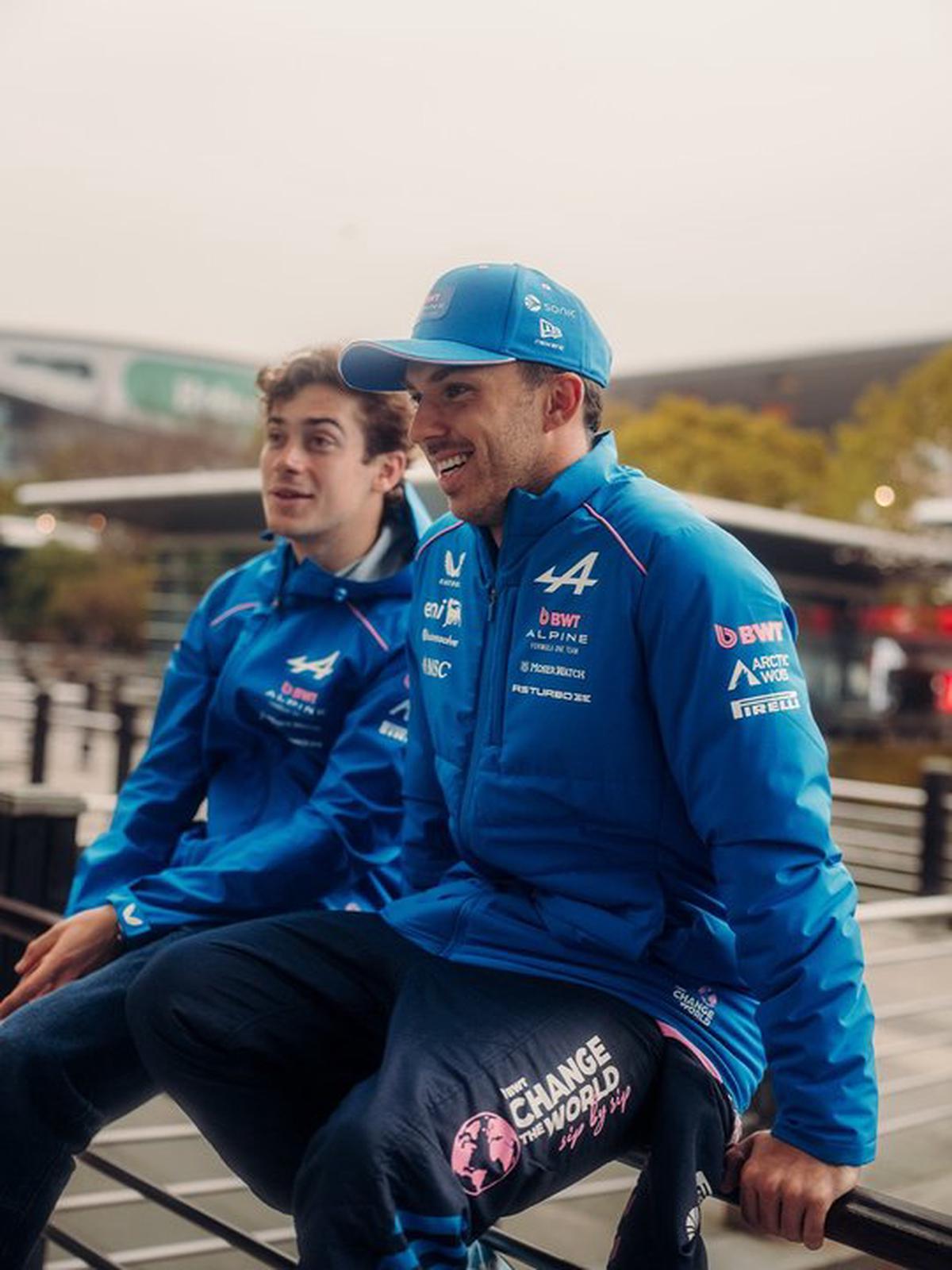 Franco Colapinto y Pierre Gasly.