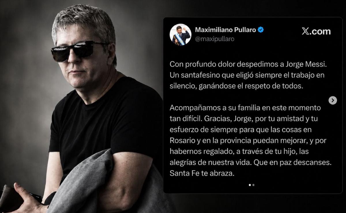 El gobernador recordó al padre de Lionel Messi como un santafesino que trabajó en silencio.