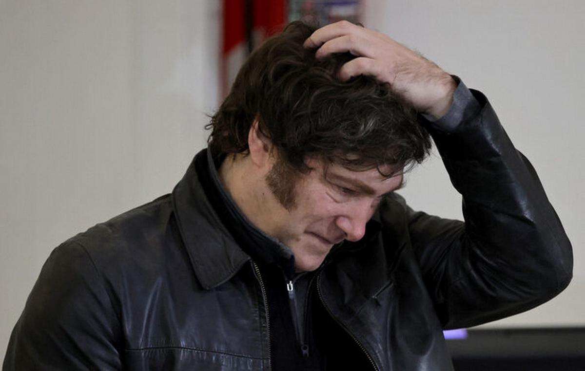 Javier Milei y la caída de su imagen.