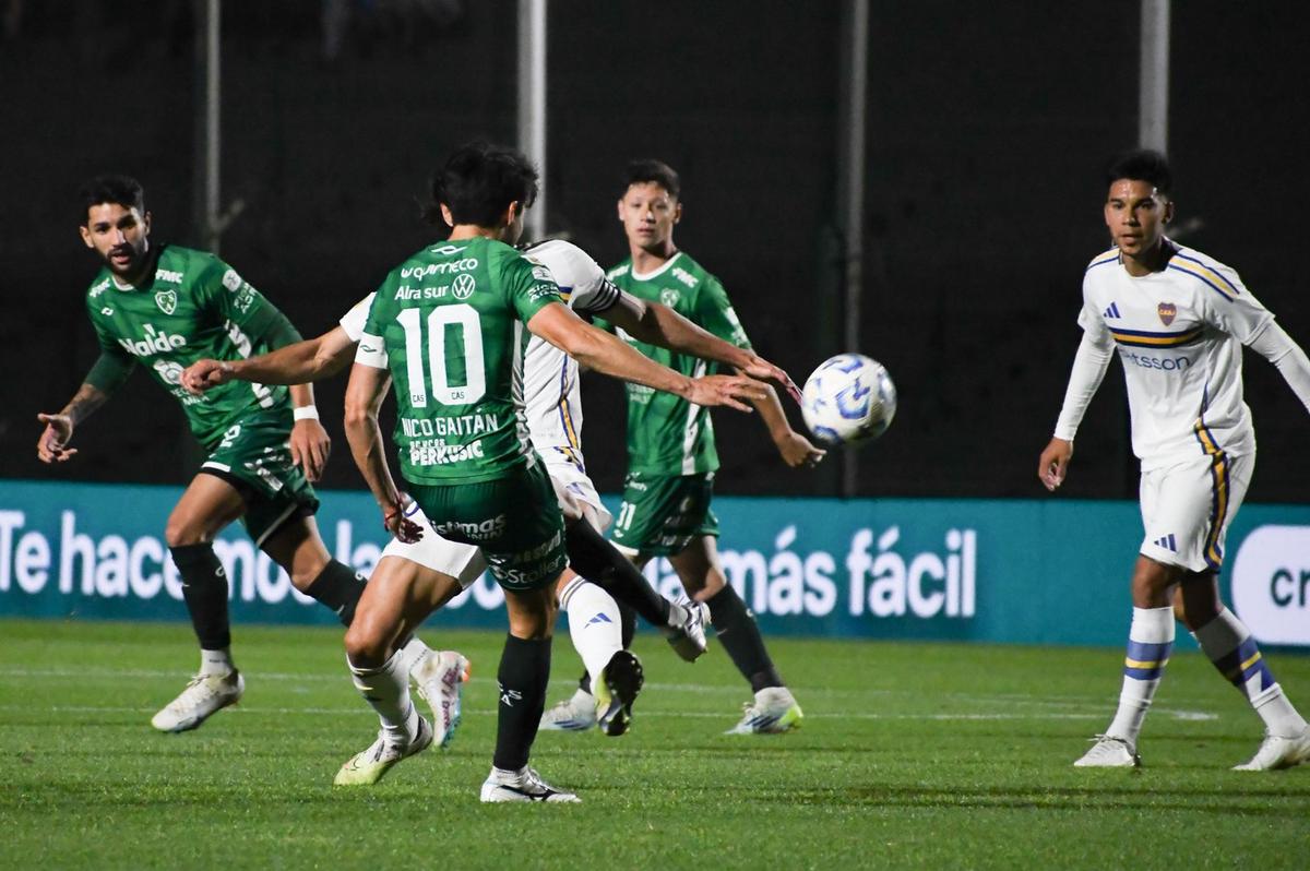 FOTO: Boca le ganó a Sarmiento en Junín. (Foto:Prensa Sarmiento)