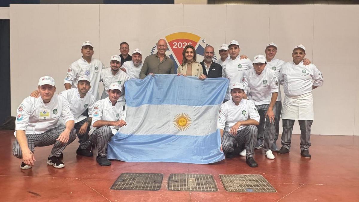 El cordobés que compitió en el Mundial de pizza en Italia.