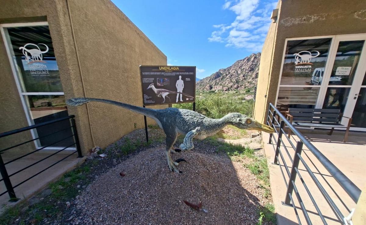 Parque de Dinosaurios en Sanagasta.