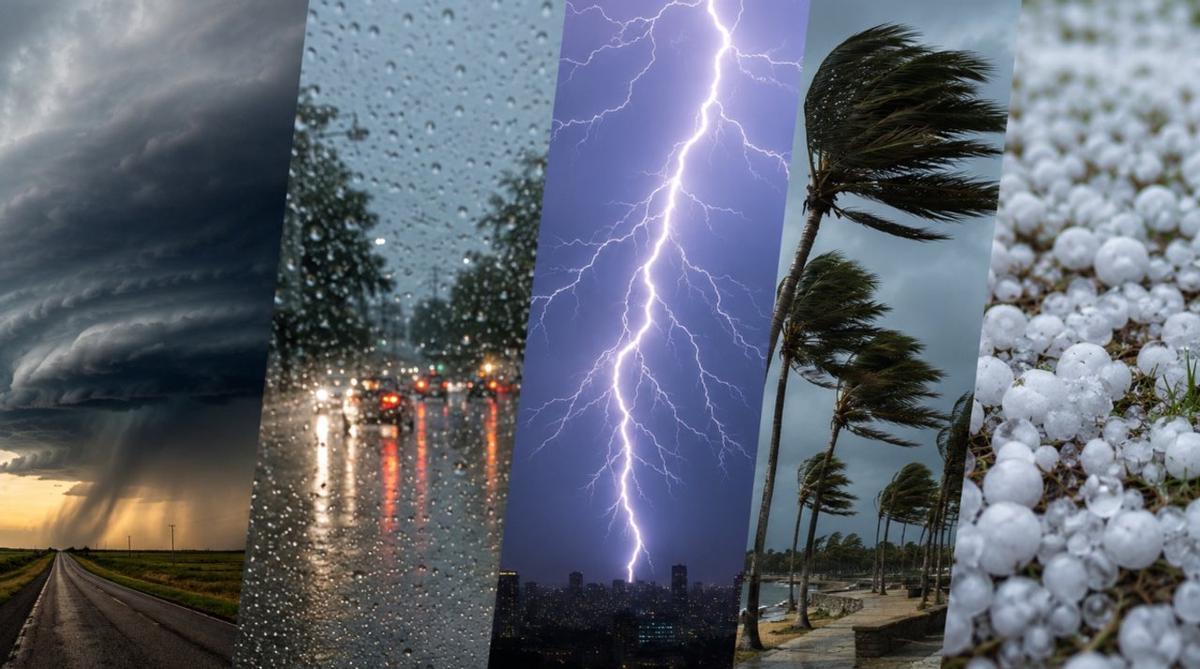 Pronóstico climático en Argentina: posibles tormentas intensas y lluvias en los próximos meses