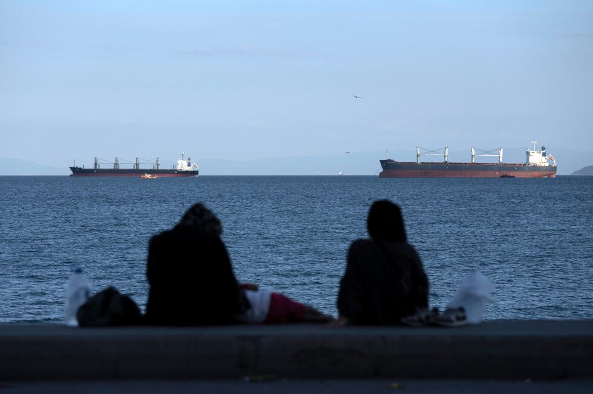 Autoridades temen 10 muertos tras hundimiento de carguero turco frente a la costa de Estambul