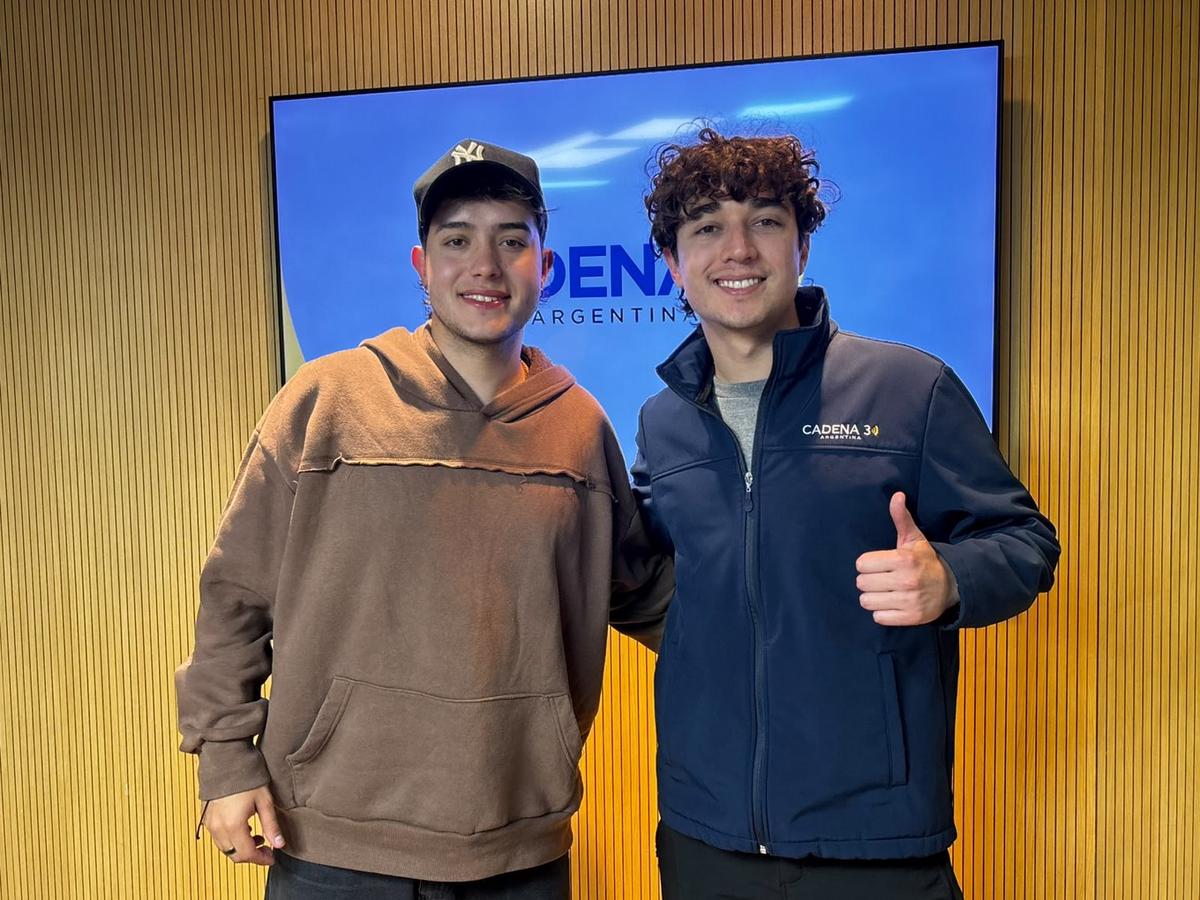 Gonzalo Sarfatti, en los estudios de Cadena 3.