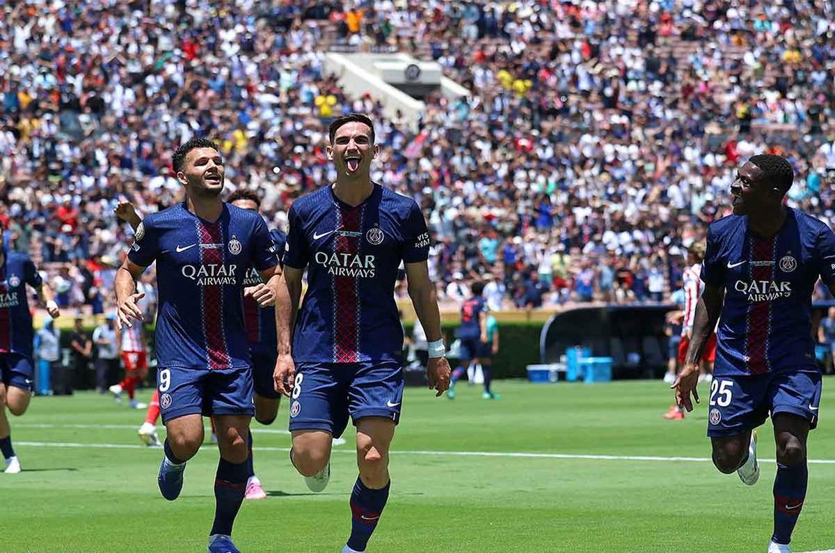 PSG viene de perder 1-0 con el Botafogo de Brasil.