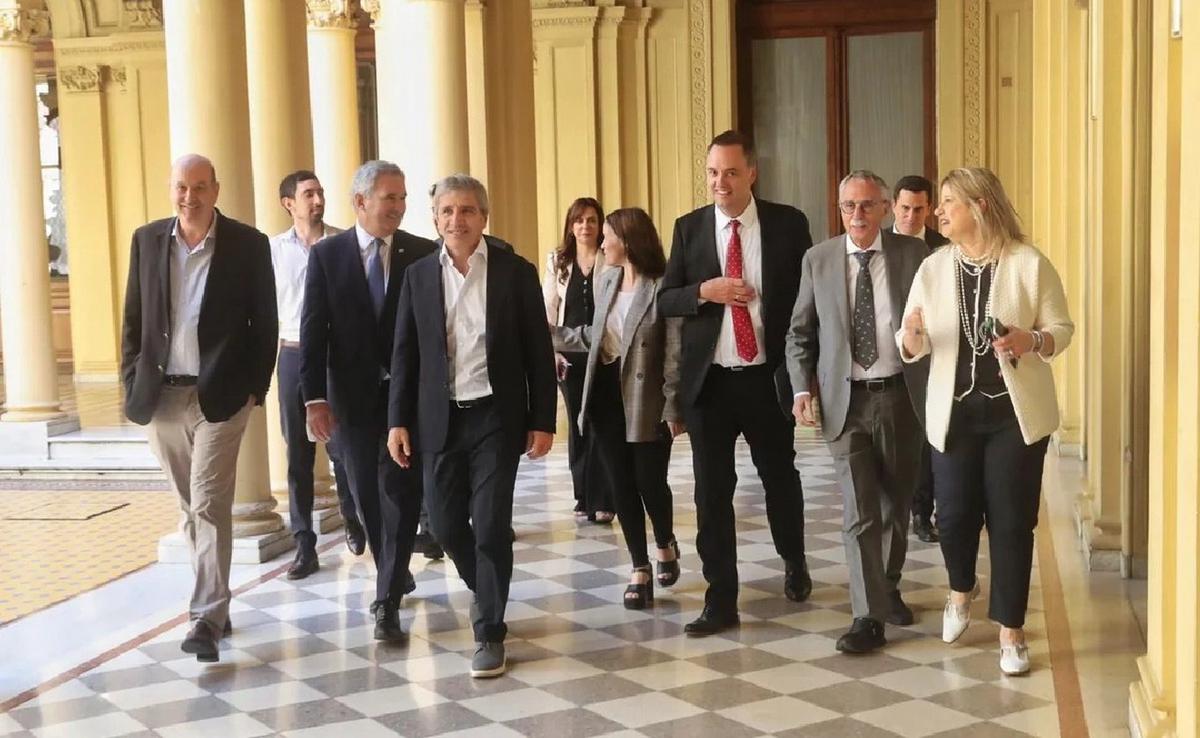 Este lunes habrá una reunión del Gabinete en Casa Rosada. (Foto: archivo/NA)
