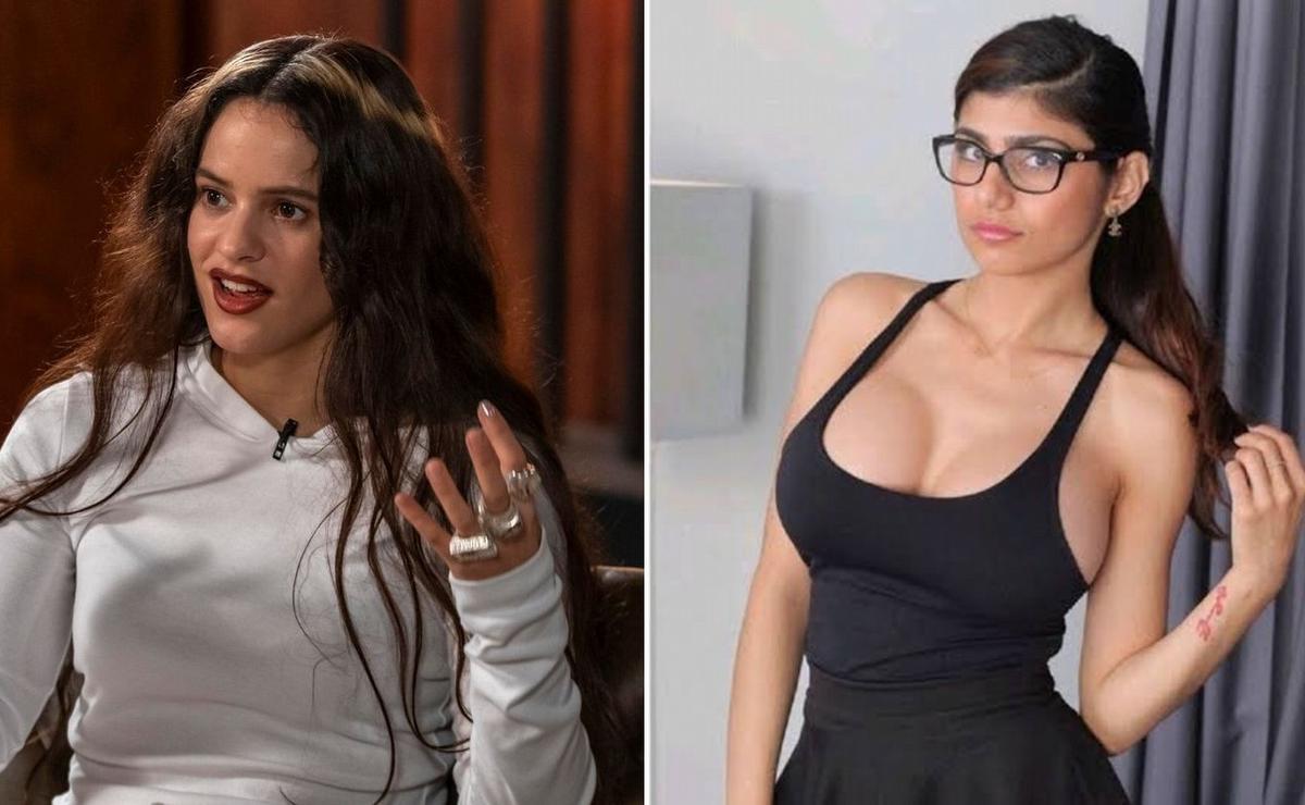 Rosalía encendió la polémica con Mía Khalifa.