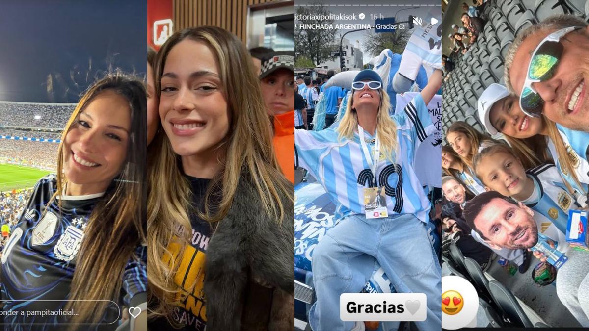 Desde Tini Stoessel a Vicky Xipolitakis: los famosos que asistieron a la despedida de Messi.