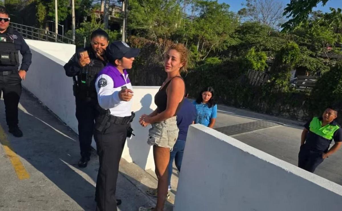 María Belén Zerda, tras volver de la selva.