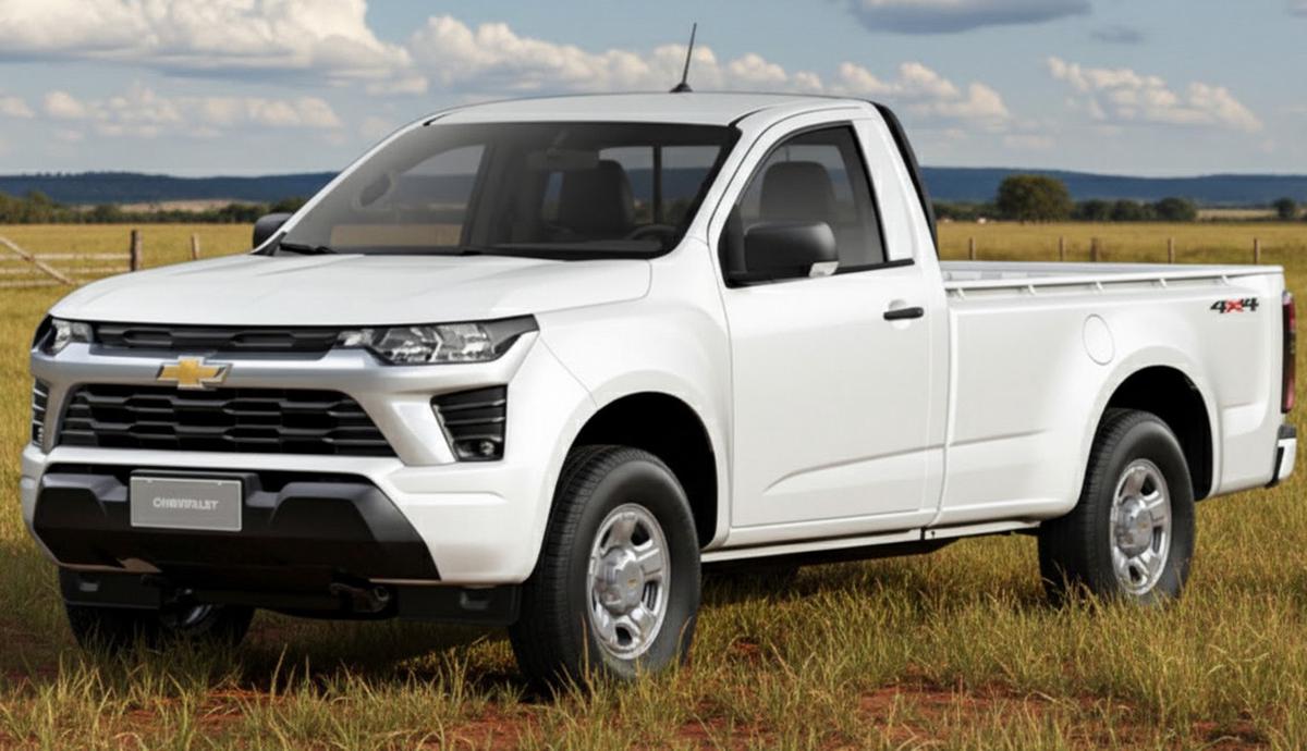 Nueva Chevrolet S10 Cabina Simple, potencia y versatilidad para el trabajo