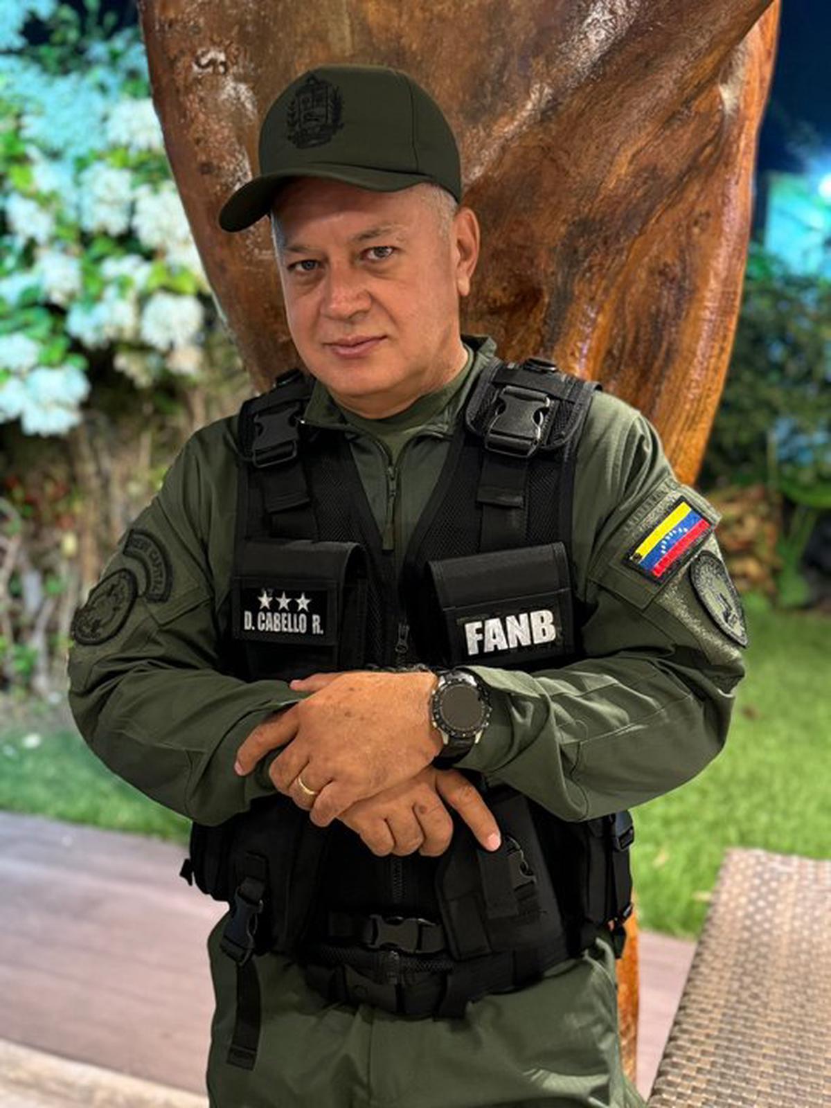 Diosdado Cabello asegura que Estados Unidos quiere robar el petróleo de Venezuela. Foto: Agencia NA (X @dcabellor)