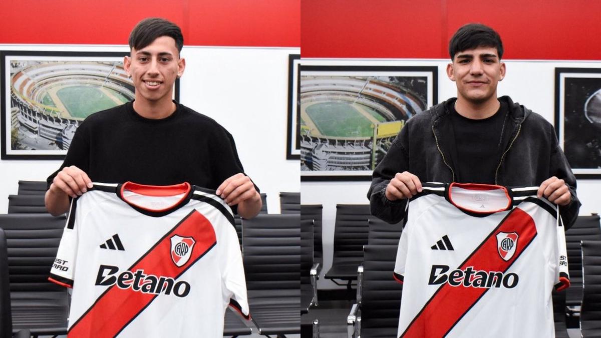 Román Fernández y Cirilo Pereyra firmaron con River.