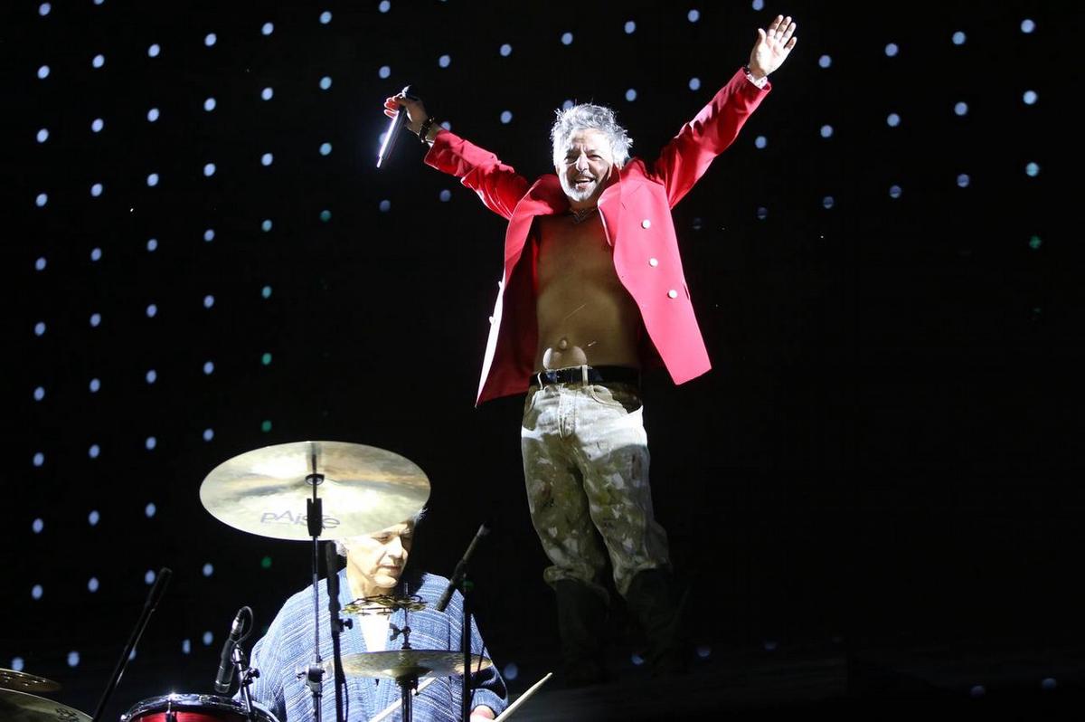 Dárgelos y Babasonicos vibraron fuerte en el Cosquín Rock. (Foto: Daniel Cáceres)